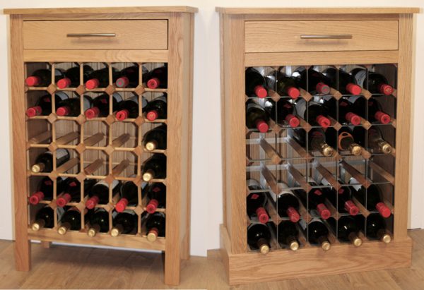 30 Bottle Wine Cabinet with Drawer
