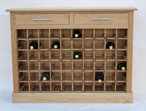 60 Bottle Wine Cabinet with Drawers