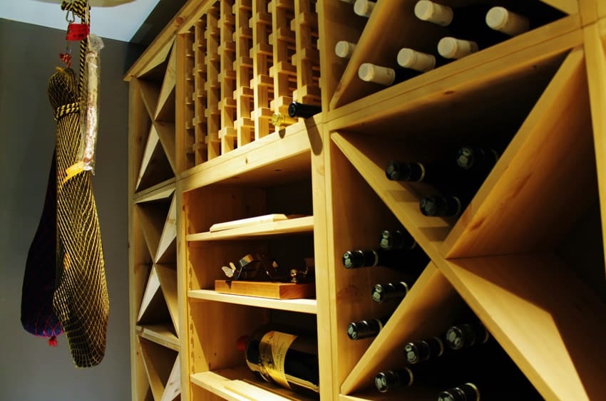 Wooden Wine Cubes Storage Bins, Modular Wine Storage Cubes