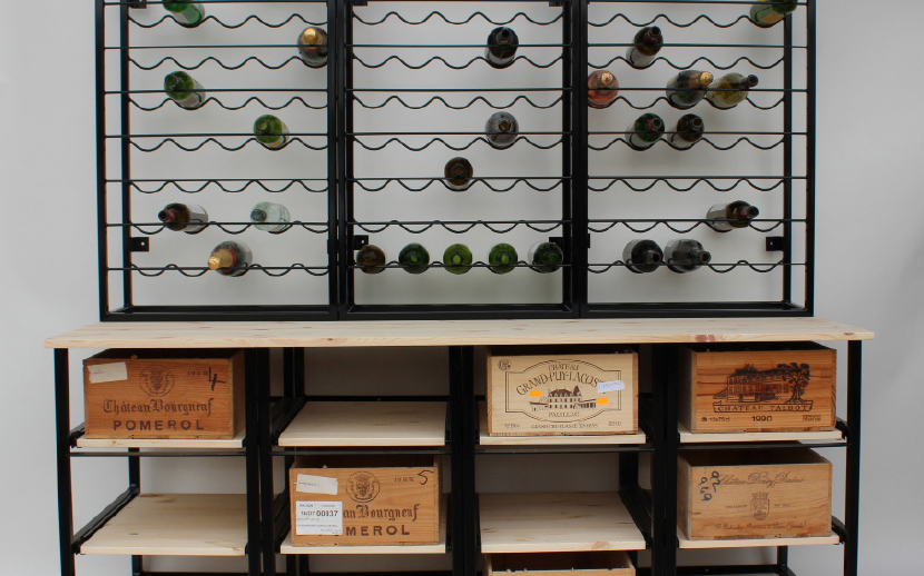 affordable wine rack system