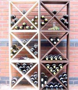 wine storage bins