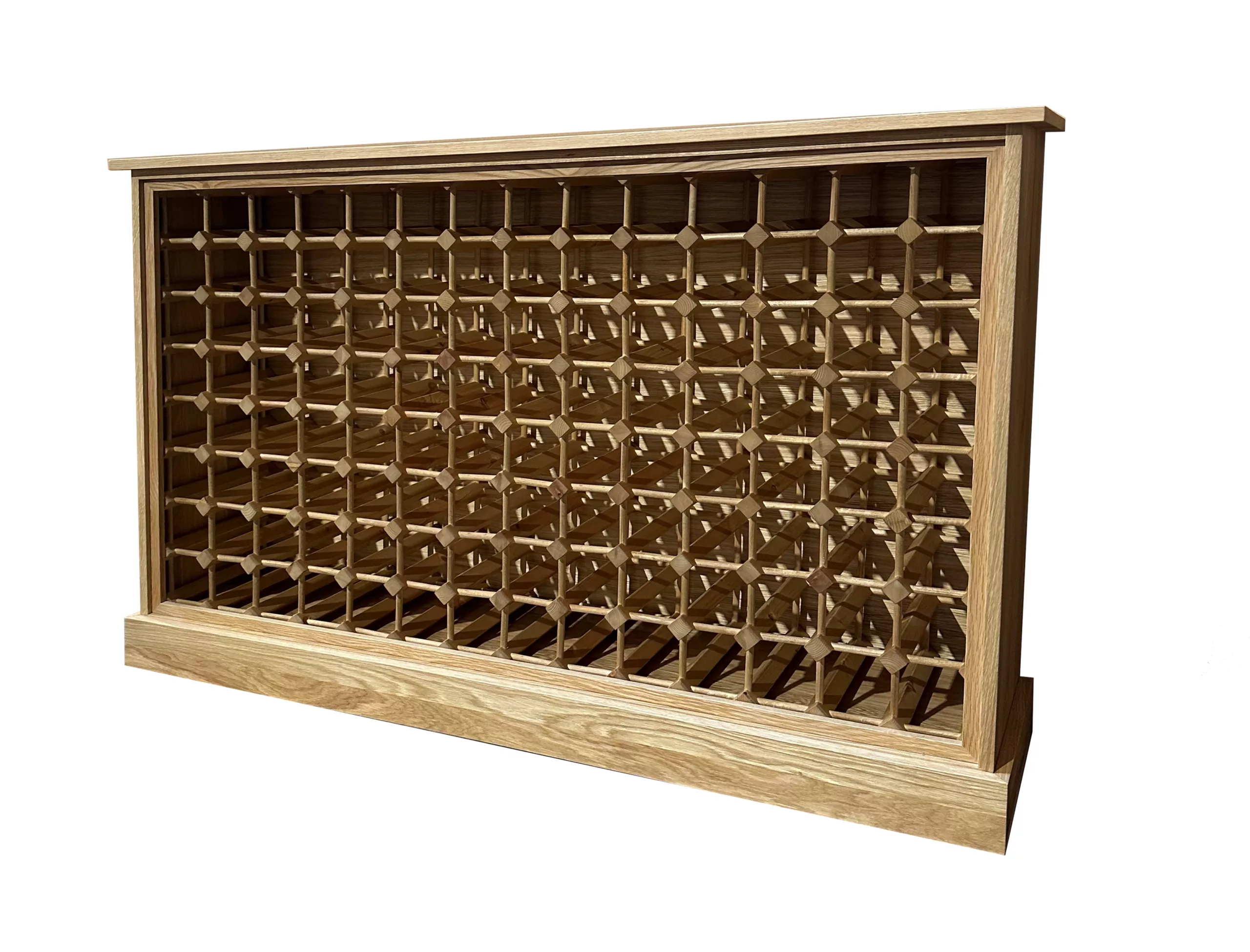 5 Five Simply Smart Bottle Wine Wooden Rack 31Cm X 31Cm X 31Cm Racks  Holders Trollies Kitchenware - The Atrium