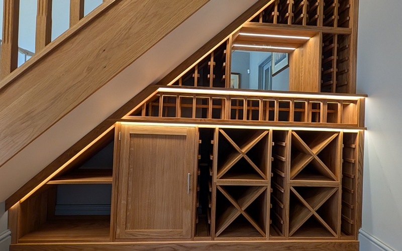 classic Under Stairs Wine cellar